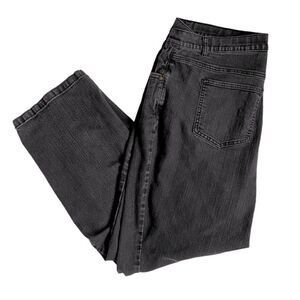 Woman Within Black Denim Jeans SZ 20WP